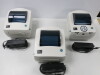 3 x Zebra Desk Top Label Printer, Model GC420d. Comes with 3 Power Supplies. - 2