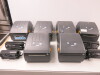 6 x Zebra Desk Top Thermal Label Printer, Model ZD220. Comes with 4 Power Supplies.