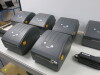 6 x Zebra Desk Top Thermal Label Printer, Model ZD220. Comes with 2 Power Supplies. - 2