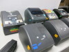 7 x Assorted Label Printers to Include: 5 x Zebra ZD220, 1 x Zebra 450 (note: broken facia) & 1 x TSC DA210. Comes with 3 Power Supplies. - 6