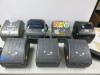 7 x Assorted Label Printers to Include: 5 x Zebra ZD220, 1 x Zebra 450 (note: broken facia) & 1 x TSC DA210. Comes with 3 Power Supplies. - 7