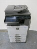 Sharp A3 Colour Multifunction Copier, Printer & Scanner, Model MX-2640. Copy Count, Black & White 483651, Colour 133839