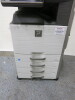 Sharp A3 Colour Multifunction Copier, Printer & Scanner, Model MX-2640. Copy Count, Black & White 483651, Colour 133839 - 6