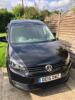 DE15 DWZ - Volkswagen Caddy C20 Trendline Tdi, Black Panel Van. 1598cc, Manual 5 Gears, Diesel, Mileage 45,349. MOT'd Until 30/03/2020. Comes with Logbook, 2 x Keys, Owners Manual & Service History. - 2