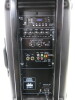 QTX Portable Powered PA Unit with 15" Speaker, Model QR15PA. Note: requires microphones. - 7