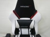 AK Racing Arctica Gaming Chair in Black & White PU Leather with Lumber Cushion. - 3