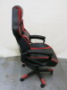 Arozzi Gaming Chair in Black & Red PU Leather with Lumber Cushion. - 6