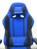 Arozzi Gaming Chair in Blue & Black Fabric PU with Lumber & Head Cushion. - 3