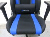 Arozzi Gaming Chair in Black & Blue Fabric PU with Lumber & Head Cushion. - 4