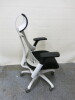 Dynamic Office Solutions Office Swivel Chair with Plastic Mesh Back & Fabric Seat & Head Support. - 3