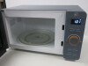 Swan Microwave Oven in Grey & Wood Style, Model SM22036GRYN & Swan 4 Slice Toaster. - 2