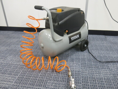 Titan 24L 1.5HP Oil Free Air Compressor, Model TT8797CPR.