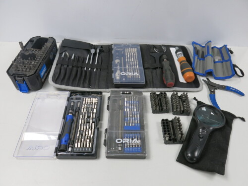 Lot of Assorted IT & Screwdriver Tooling to Include: 3 x Oria Multihead Sets & Other (As Viewed/Pictured).