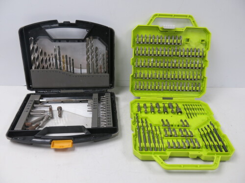 Ryobi Drill Set & JCB Drill Set (As Viewed).