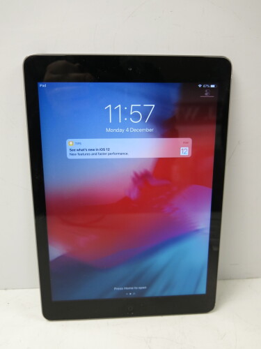 Apple iPad Air, Model A1474, 16GB.