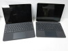 3 x Microsoft Surface Go 2, Core M3-81007, 8GB HDD, 128GB Storage. Comes with 2 x Keyboards. Note: requires operating systems, power supplies & 1 has cracked screen. - 5