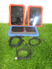 3 x Tesco Hudl Tablets to Include: 1 x Model HTFA48 & 2 x Model HT7B1653. Comes with Hudl Cases & 1 x Power Supply.