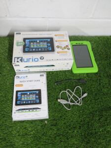 Kurio 7 KD Interactive Android Tablet, Model CL1100. Comes with Original Box, Protective Case & Lead.