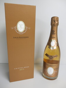 Louis Roederer Cristal Rose Champagne 2013, 750ml. Comes in Presentation Box.