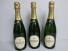 3 x Bottles of Jacquart Mosaique Brut Champagne, 750ml.