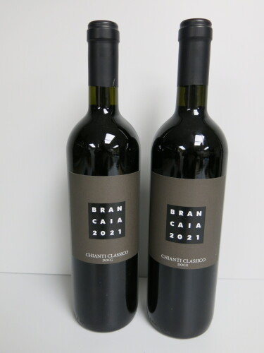 2 x Bottles of Brancaia Chianti Classico Red Wine, 2020, 750ml.