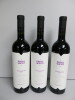 3 x Bottles of Prima Mano Negroamaro Red Wine, 2017, 750ml.