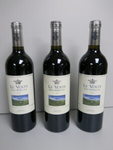 3 x Bottles of Dell Ornellaia Le Volte Red Wine, 2020, 750ml.