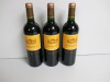 3 x Bottles of La Legende Fonreaud Haut Medoc, Red Wine, 2015, 750ml.