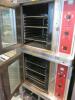 Blodgett Double Stack (2 Oven) Model CTB1 Solid State Digital-CE on Stainless Steel, Mobile Rack Base, 2 Speed Electric, 3 Phase, 9 Rack Ovens - 5