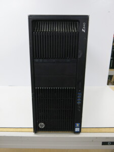 HP Z840 Server Running Windows 7, Intel Xeon. NOTE: no HDD. 