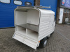 Piaggio Ape 50 Three Wheeler Tuk Tuk Style Van In Cream. Mileage 6km, Petrol, 50cc, 16Amp Electric Hook Up, Conversion to Rear for Coffee Machine or Other Equipment. NOTE: Fuel tank not fitted, requires keys & appears unregistered with no documents. - 19