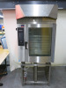 Retigo Blue Vision Electric 10 Grid Combination Oven, Model 2E1011IA,S/N 483212107, DOM 07/2021, 3 Phase. Comes with Vision Vent 2F Condensation Hood, Model 0610, S/N 02462108. Comes with Stainless Steel Oven Stand.