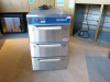 Alto-Shaam Triple Stacked Halo Heat Warming Narrow Drawers, Model 500-3DN, S/N 3003100. Comes with Installation Manual.