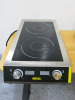 Buffalo Countertop Heavy Duty Electric Dual Ring Induction Hob, Model GF239-03, 7000W.