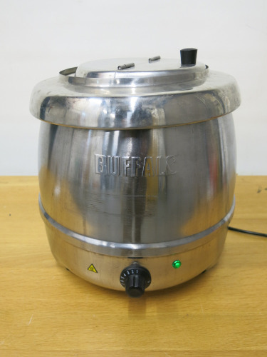 Buffalo Stainless Steel Soup Kettle, Model L714, 400w.