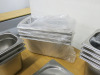 41 x GN Containers, Trays & Lids to Include: 10 x 1/1 Trays, 2 x 1/1 Lids, 11 x 1/7 Containers, 6 x 1/6 Containers & 12 x 1/6 Lids. - 3