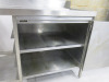 Winterhalter Run-through Dishwasher, Year 2014. Comes with In or Out Stainless Steel Table with Door & Space for 4 Glass Washer Trays. Comes with 2 Trays. - 12