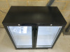 Interlevin 2 Door Illuminated Backbar Cooler, Model PD20H, Size H90 x W90 x D50. Comes with 2 Keys. - 6