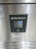 Precision Stainless Stell 2 Door Counter Fridge Preparation Station , Model MCU211, S/N 146018. Size H100 x W135 x D70cm. Comes with 6 Assorted Sized GN Containers & Lids. - 4
