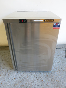 Blizzard Stainless Steel Undercounter Fridge, Model BZ-UCR140, Size H82 x W60 x D60cm.