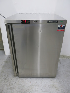 Blizzard Stainless Steel Undercounter Fridge, Model BZ-UCR140, Size H82 x W60 x D60cm.