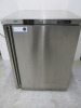 Blizzard Stainless Steel Undercounter Fridge, Model BZ-UCR140, Size H82 x W60 x D60cm.