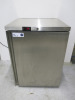 Husky Stainless Steel Undercounter Fridge, Model HUS-SS1-HY, Size H82 x W60 x D60cm.