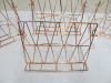 4 x Copper Metal Kitchen Cook Book Stands. - 3