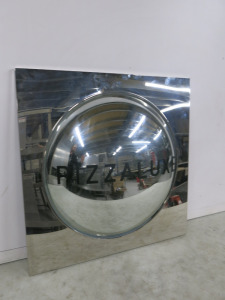 Jonathan Adler Convex Mirror. Size 60 x 60cm.