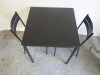 3 x Sandsberg Wooden Table with 6 x Sansberg Chairs. Size H75 x W67 x D67cm. - 2