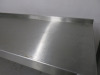 Stainless Steel Prep Table with Splash Back, Size H90 x W210 x D67cm - 4