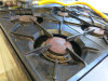 6 Ring Hob Gas Cooking Range, Size H90 x W90 xD77cm. - 4