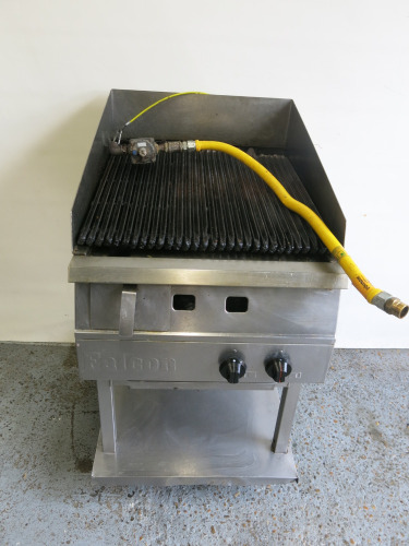 Falcon Gas Chargrill Griddle On Stand, Size H109 x W 60 x D80cm.