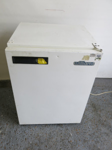 Williams Single Door Undercounter Freezer In White, Size H85 x W60 x D60cm.